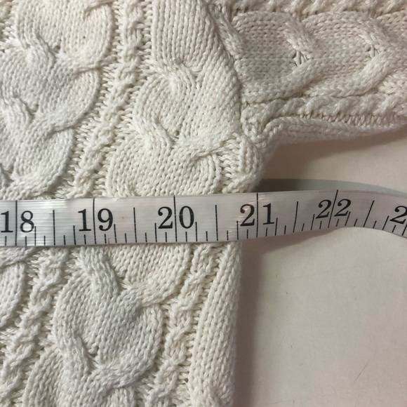 B. Young Niki Pullover Cable Knit Oversized Sweater, size XS - Picture 9 of 10